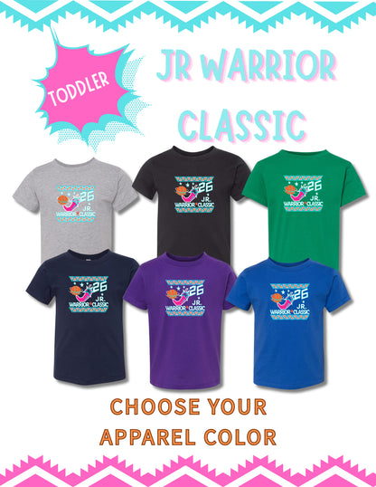 Junior Warrior Classic BELLA + CANVAS - Toddler Jersey Tee - (P.3001T)