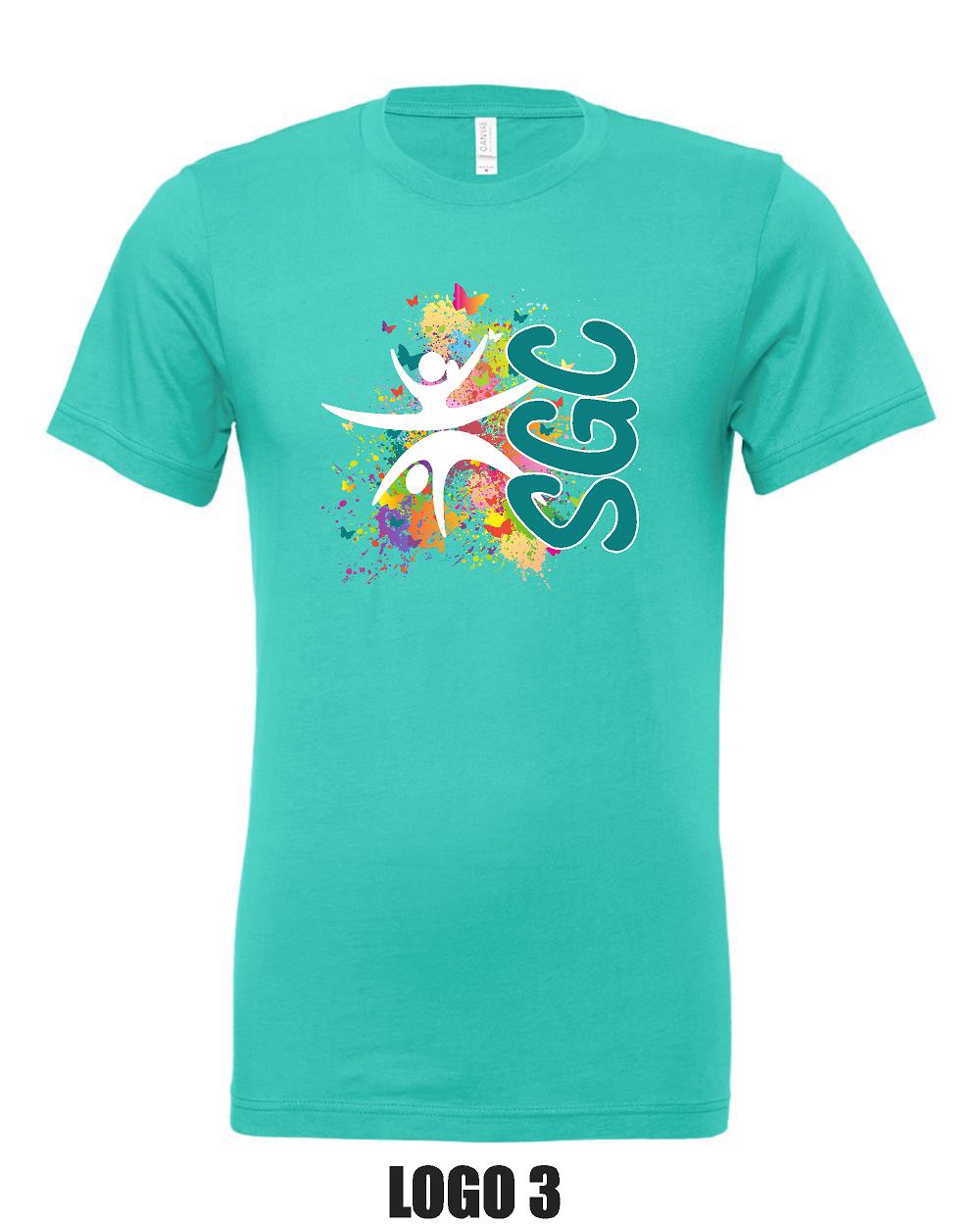 SPRINGFIELD GYMNASTICS CENTER BELLA UNISEX TEE (P.3001)