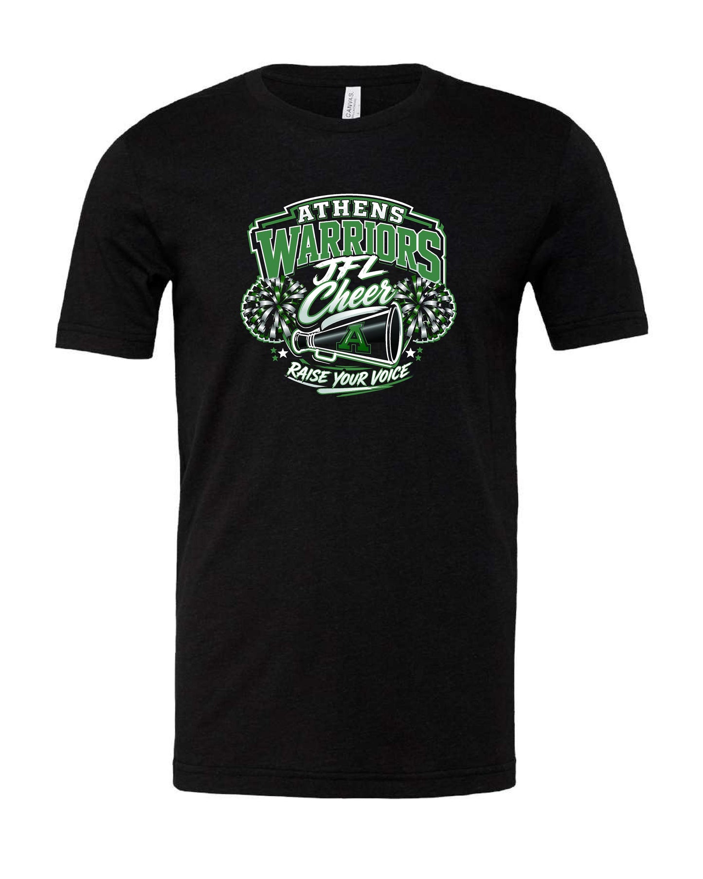 Athens JFL Cheer BELLA + CANVAS CVC Jersey Tee (P.3001CVC/3001YCVC)