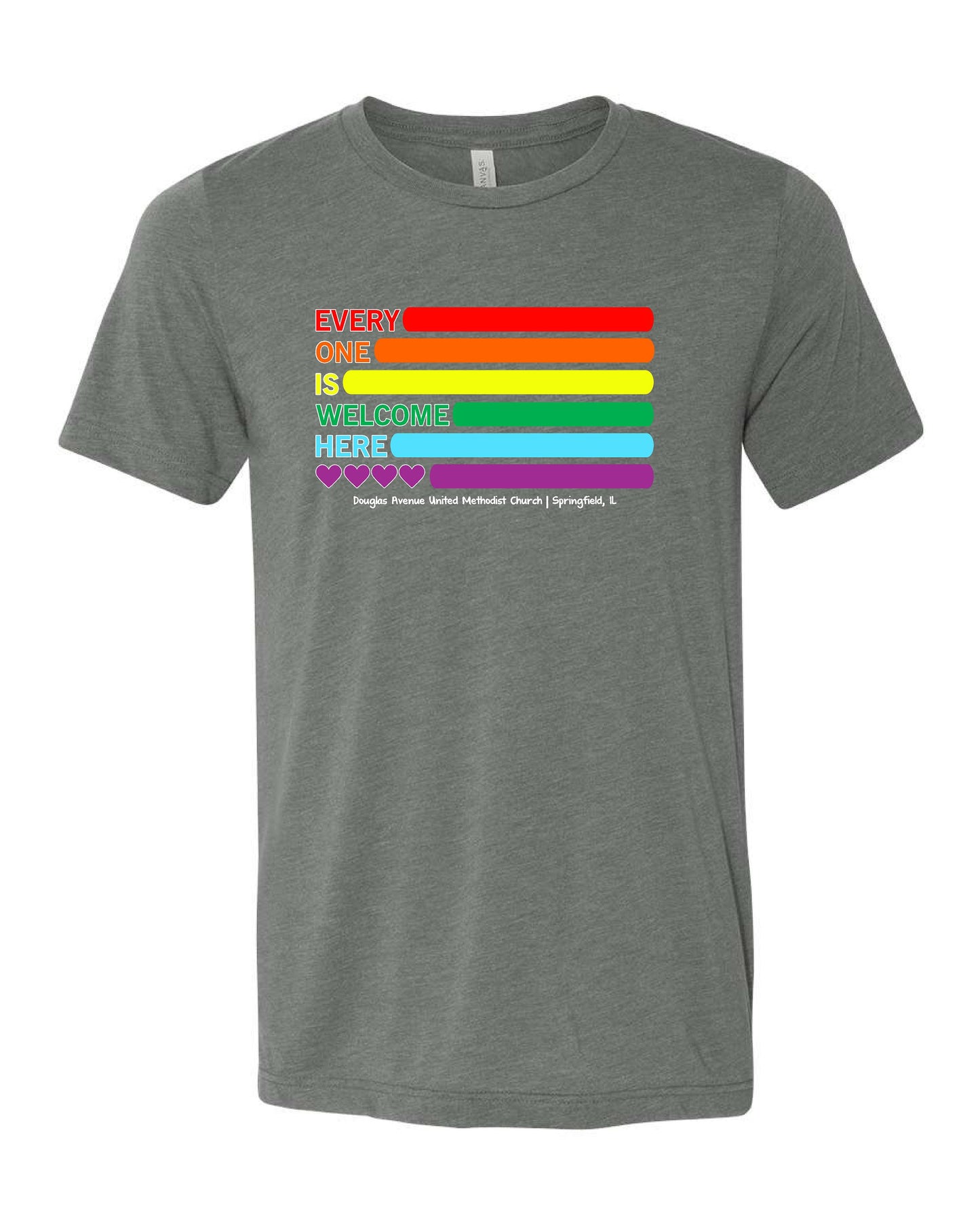 Douglas Avenue United Methodist Church BELLA + CANVAS CVC Jersey Tee (P.3001CVC/3001YCVC)