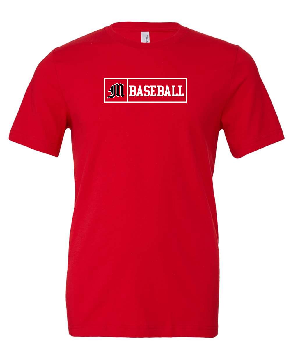 MAFIA BASEBALL/SOFTBALL BELLA UNISEX TEE (P.3001)