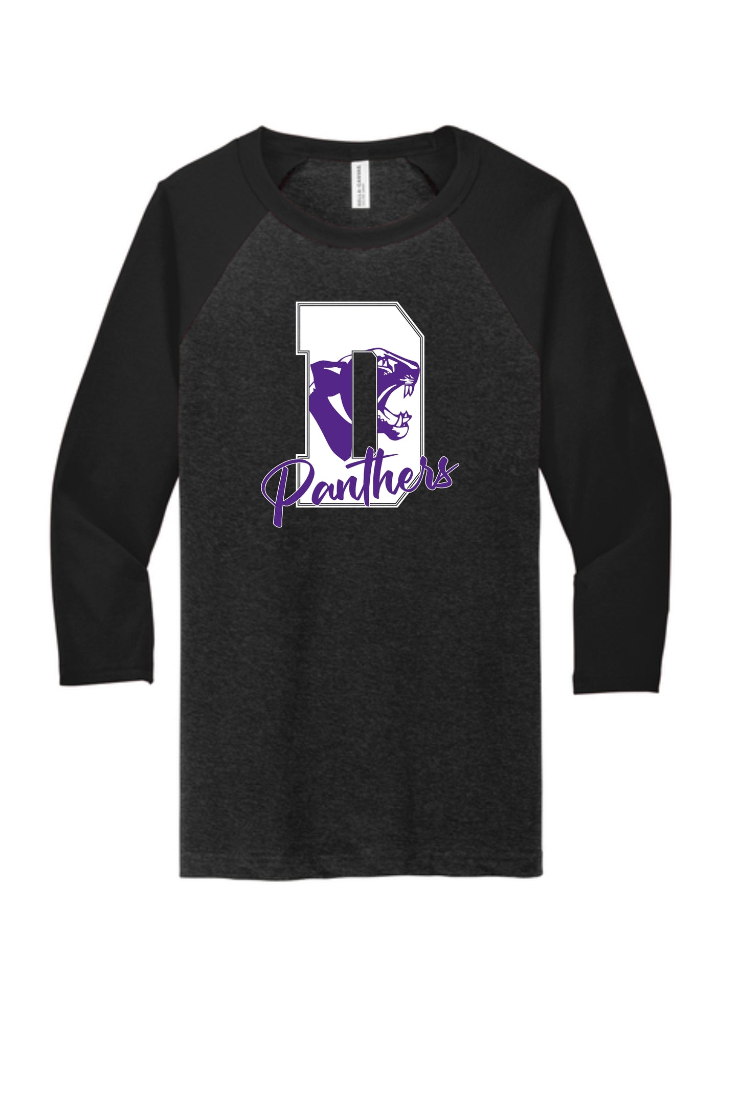 Delavan High School Softball VINTAGE SUN BASEBALL TEE (P.3200)