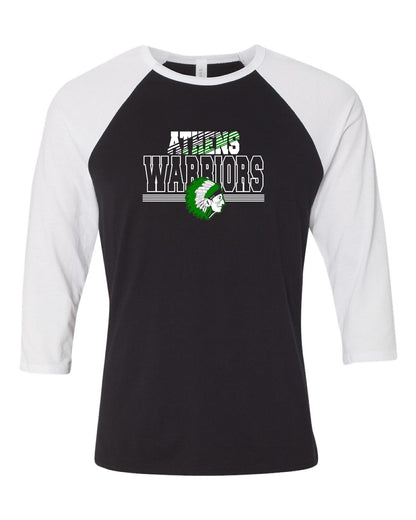 ATHENS BOOSTERS VINTAGE SUN BASEBALL TEE (P.3200)