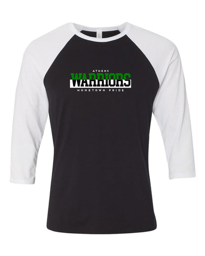 ATHENS BOOSTERS VINTAGE SUN BASEBALL TEE (P.3200)