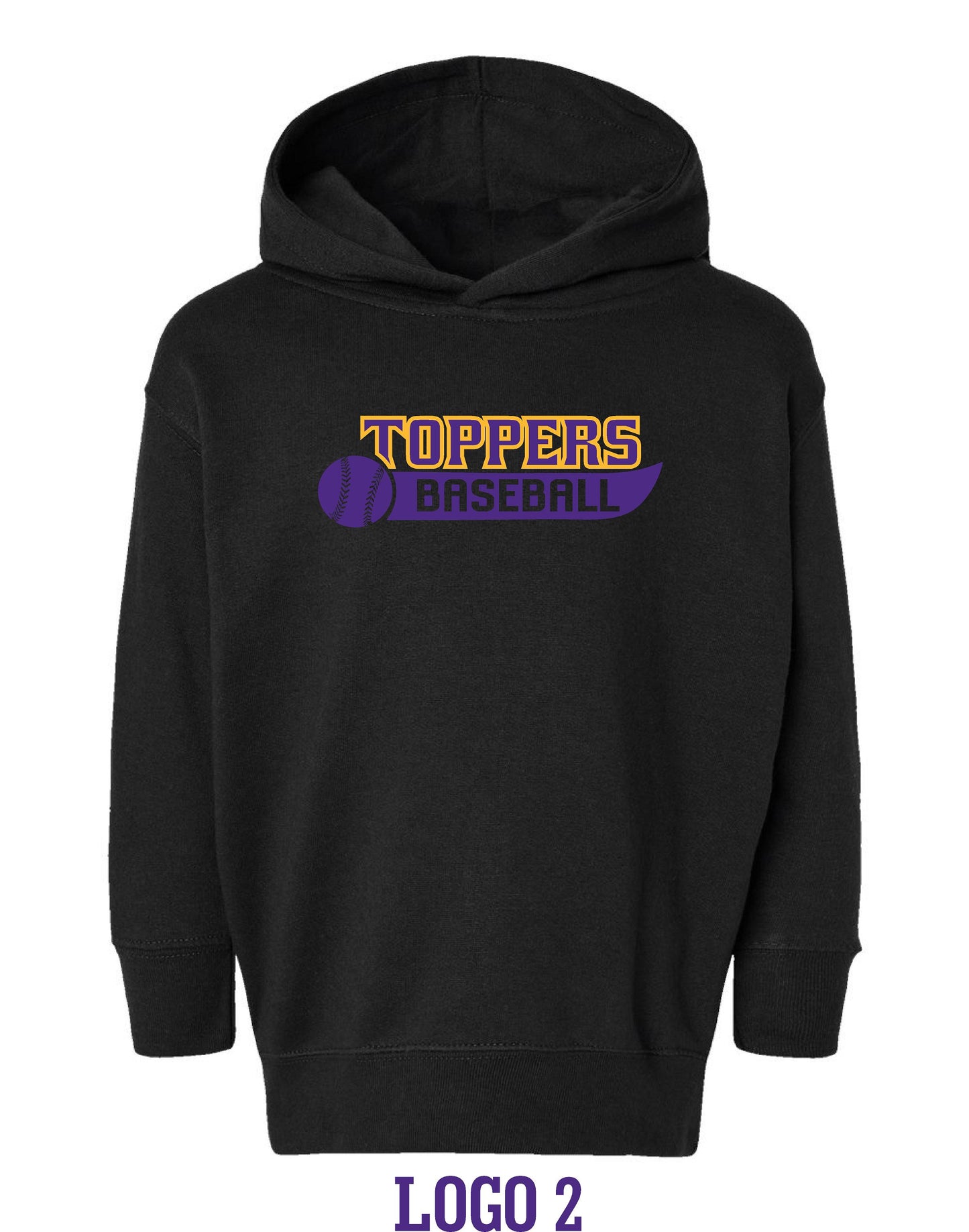 Mount Pulaski Toppers Rabbit Skins - Toddler Pullover Fleece Hoodie - (P.3326)