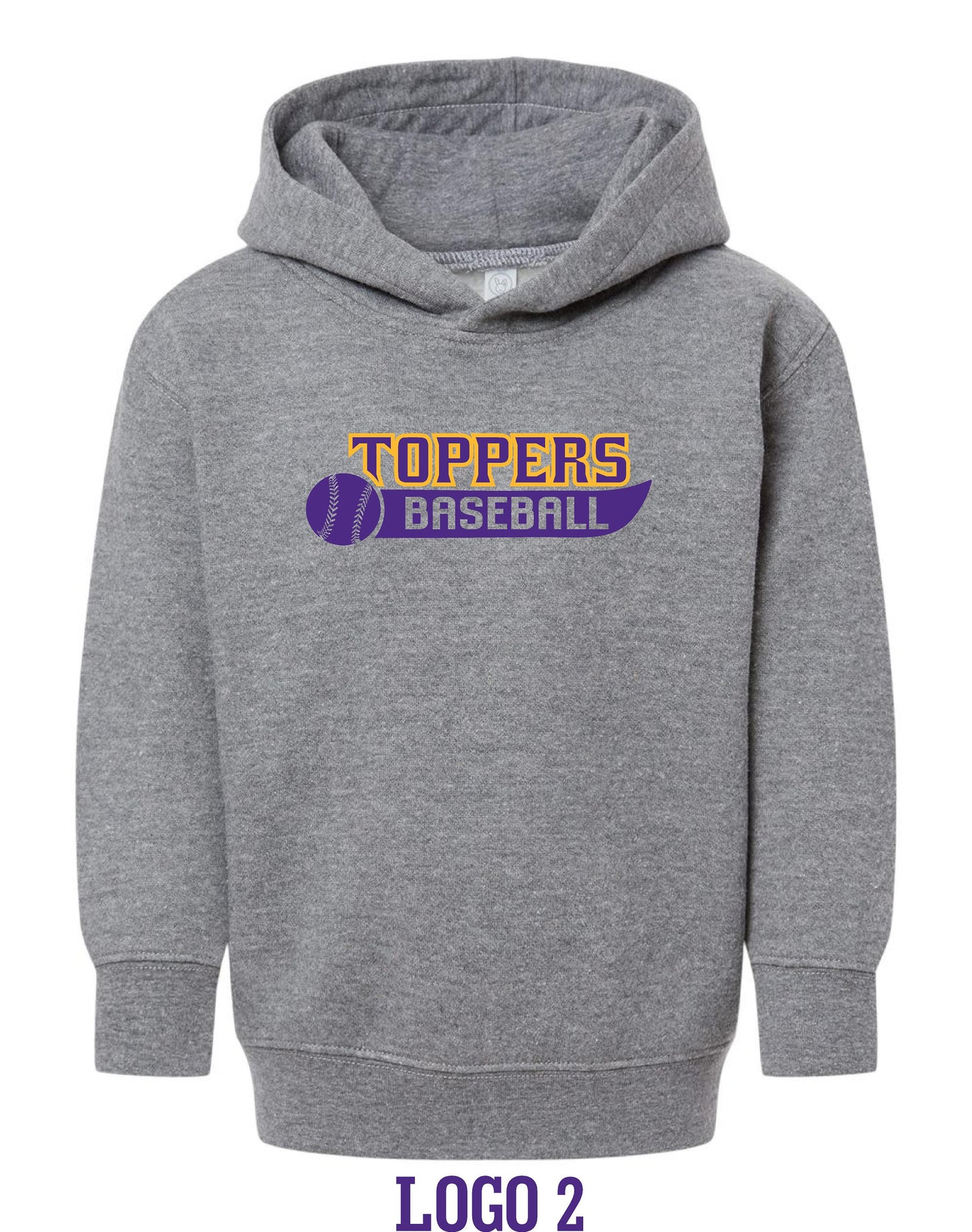 Mount Pulaski Toppers Rabbit Skins - Toddler Pullover Fleece Hoodie - (P.3326)