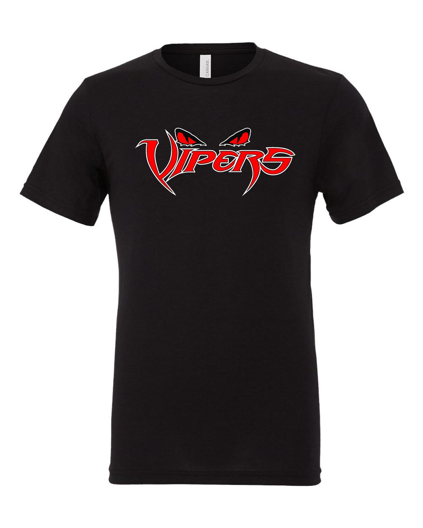 Vipers Short Sleeve  Unisex Bella T-Shirt (3413, 3413Y)