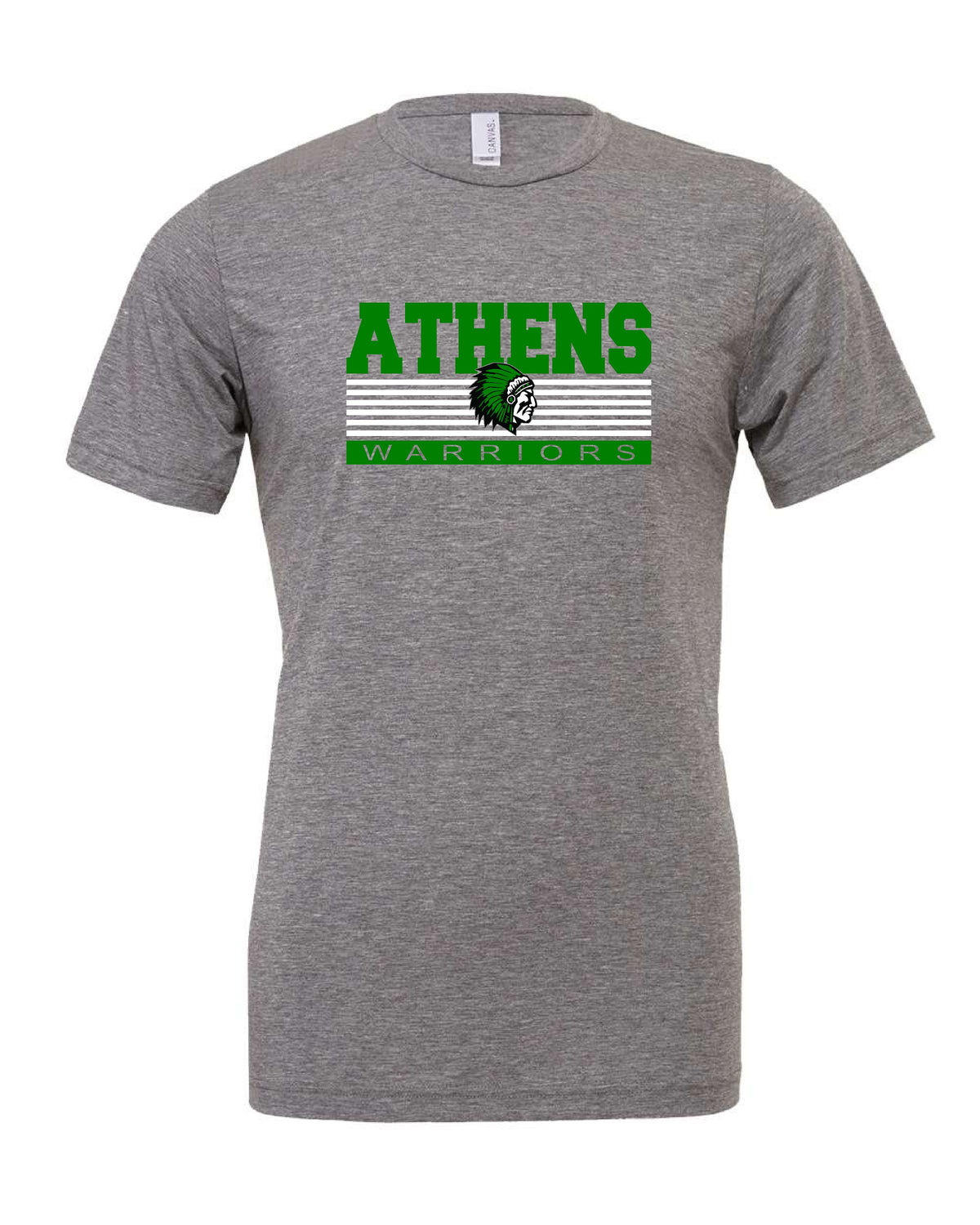 ATHENS BOOSTERS BELLA + CANVAS TEE (P.3413T/3413Y/3413)