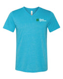 ILLINOIS DEPARTMENT OF AG BELLA + CANVAS - Triblend V-Neck Short Sleeve Tee - (E.3415)