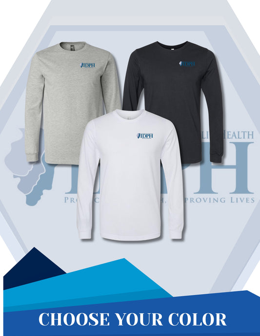 IDPH BELLA + CANVAS - Unisex Heather CVC Long Sleeve Tee - (P.3501CVC)