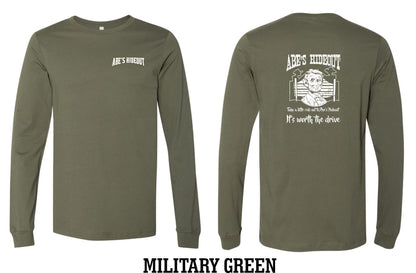 ABE'S HIDEOUT BELLA + CANVAS - Unisex Long Sleeve Tee - (P.3501)
