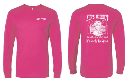 ABE'S HIDEOUT BELLA + CANVAS - Unisex Long Sleeve Tee - (P.3501)