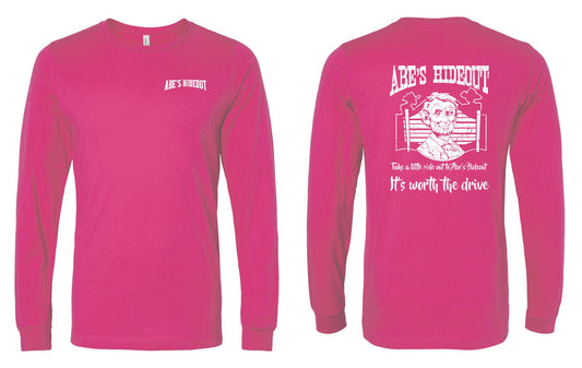 ABE'S HIDEOUT BELLA + CANVAS - Unisex Long Sleeve Tee - (P.3501)