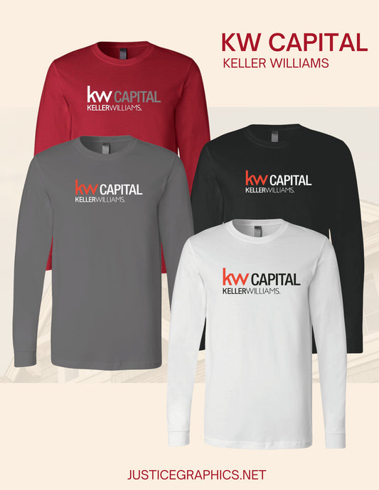 KW CAPITAL BELLA + CANVAS - Unisex Long Sleeve Tee - (P.3501)