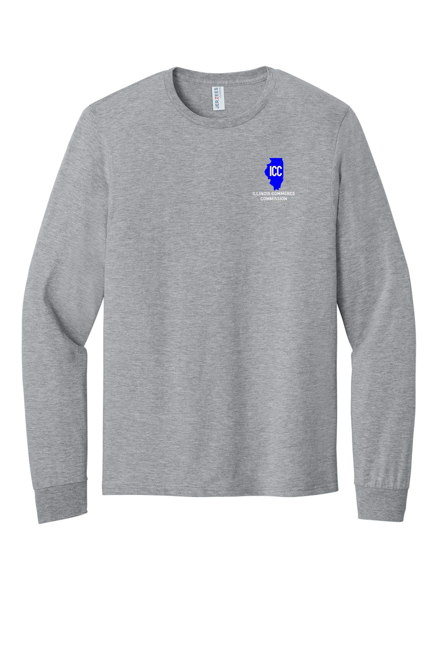 Illinois Commerce Commission Jerzees Classics® Unisex Cotton Long Sleeve T-Shirt (E.363L)