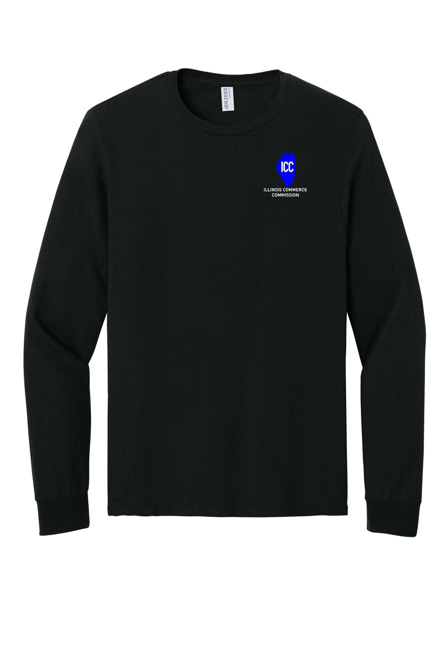 Illinois Commerce Commission Jerzees Classics® Unisex Cotton Long Sleeve T-Shirt (E.363L)