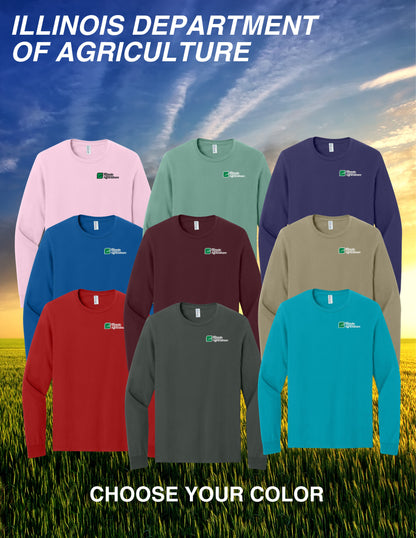 Illinois Department of Agriculture Jerzees Classics® Unisex Cotton Long Sleeve T-Shirt (E.363L)