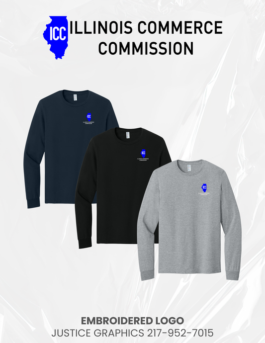 Illinois Commerce Commission Jerzees Classics® Unisex Cotton Long Sleeve T-Shirt (E.363L)