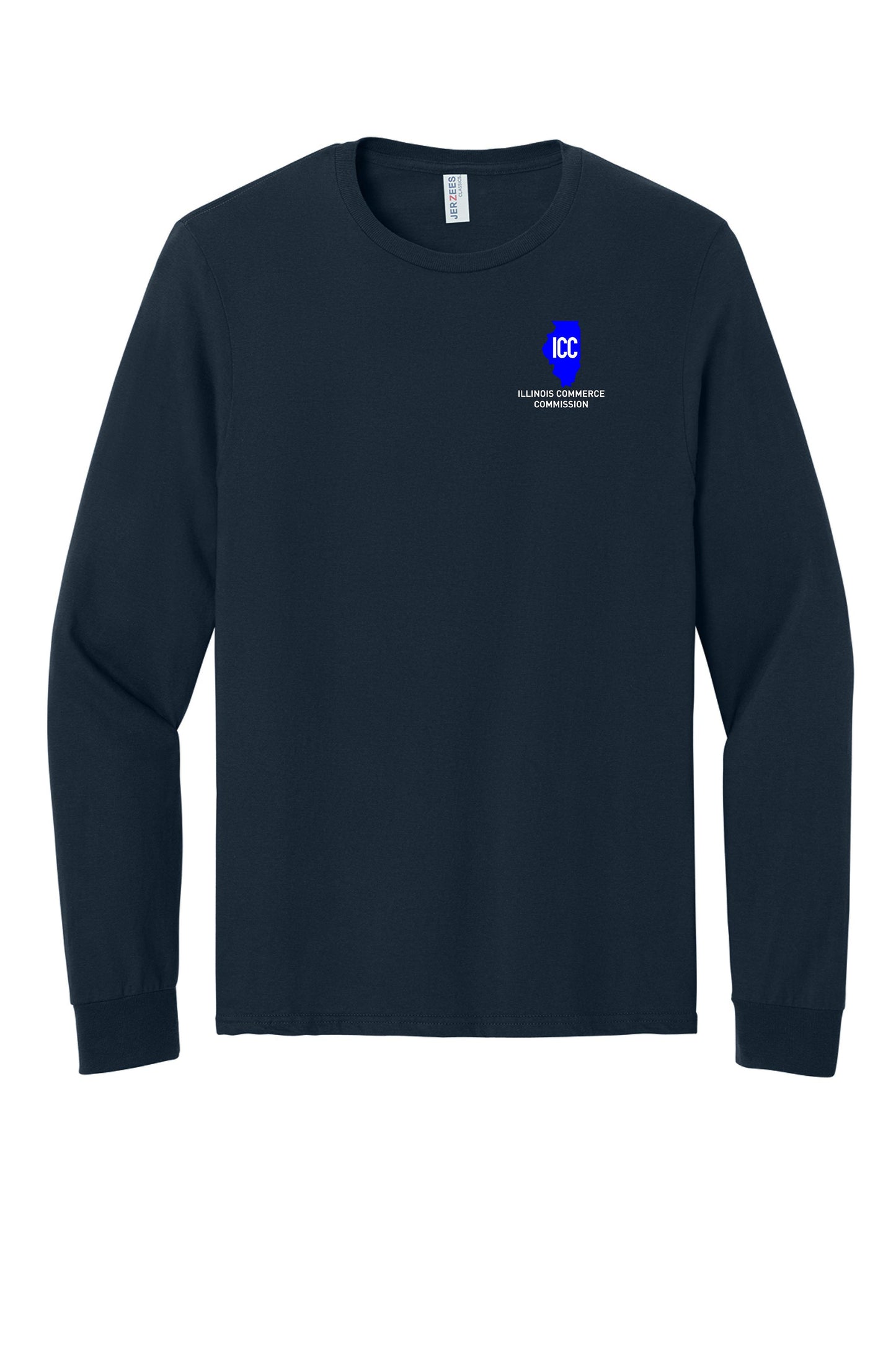 Illinois Commerce Commission Jerzees Classics® Unisex Cotton Long Sleeve T-Shirt (E.363L)