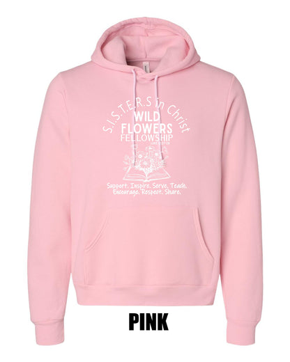 Wild Flowers Fellowship BELLA + CANVAS - Sponge Fleece Hoodie (P.3719)
