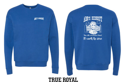 ABE'S HIDEOUT BELLA + CANVAS - Unisex Sponge Fleece Drop Shoulder Crewneck Sweatshirt - (P.3945)