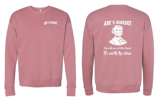 ABE'S HIDEOUT BELLA + CANVAS - Unisex Sponge Fleece Drop Shoulder Crewneck Sweatshirt - (P.3945)