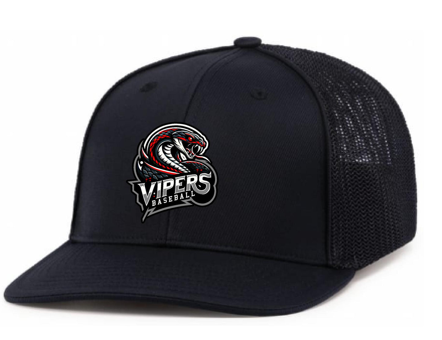 VIPERS BASEBALL PREMIUM M2 PERFORMANCE TRUCKER FLEXFIT® CAP (E. 404M)