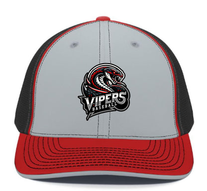 VIPERS BASEBALL PREMIUM M2 PERFORMANCE TRUCKER FLEXFIT® CAP (E. 404M)