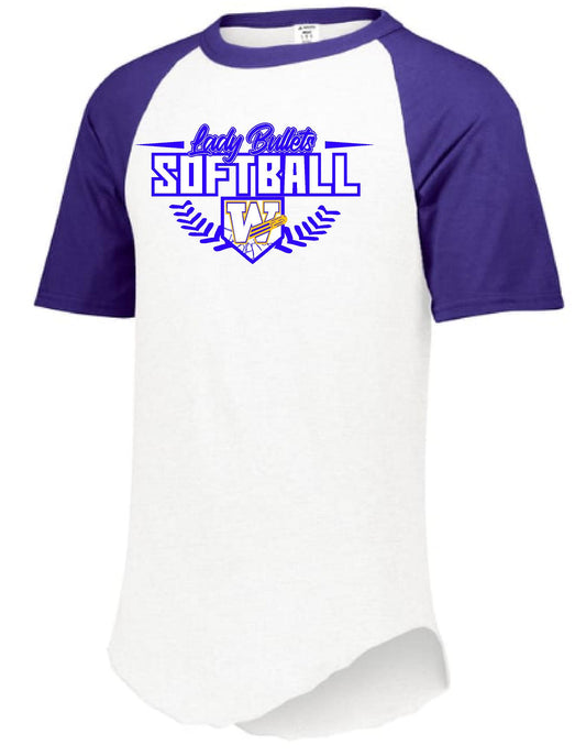 Williamsville Softball Short Sleeve Baseball Jersey - (P.423)