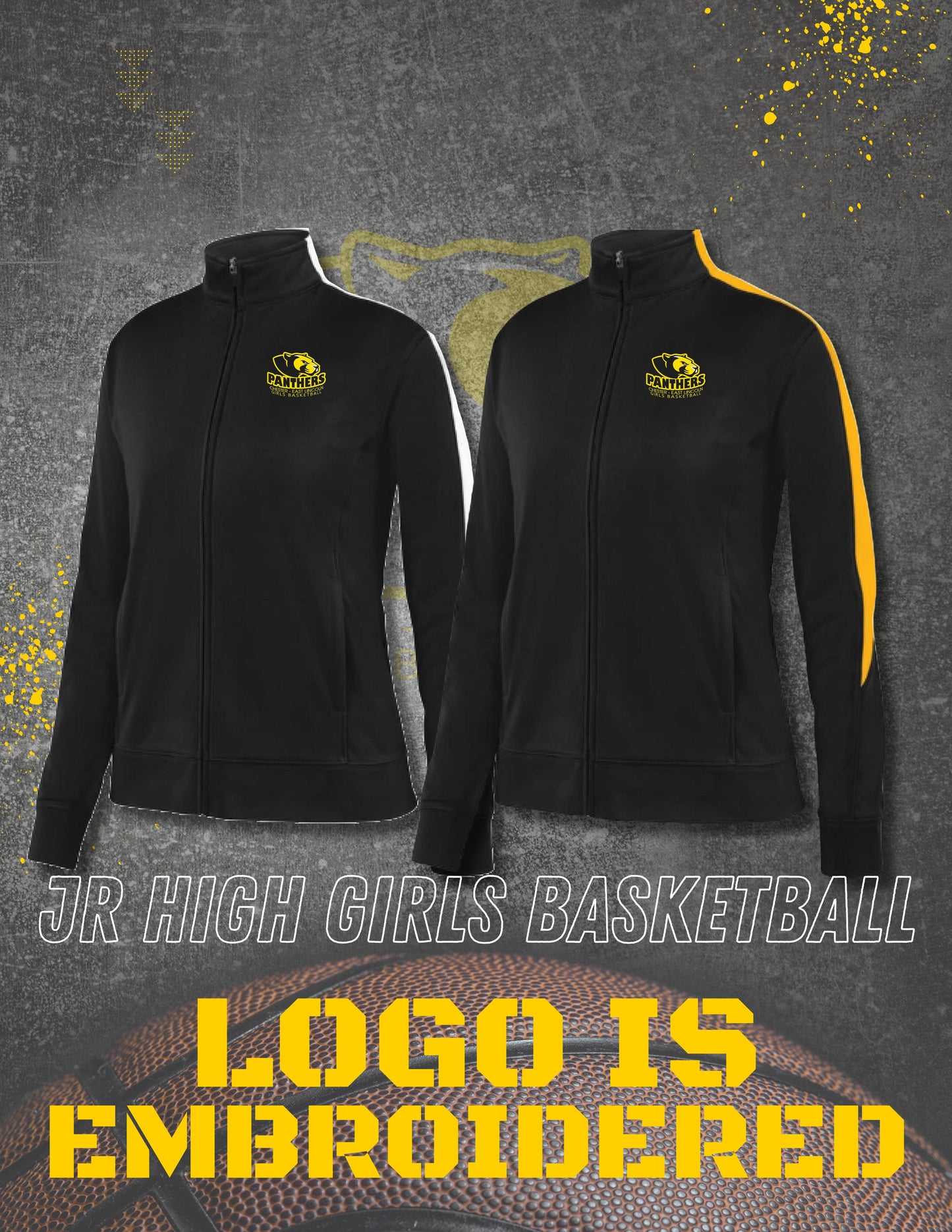 Chester-East Lincoln Jr. High Girls Basketball Ladies Medalist Jacket 2.0 (P.4397)