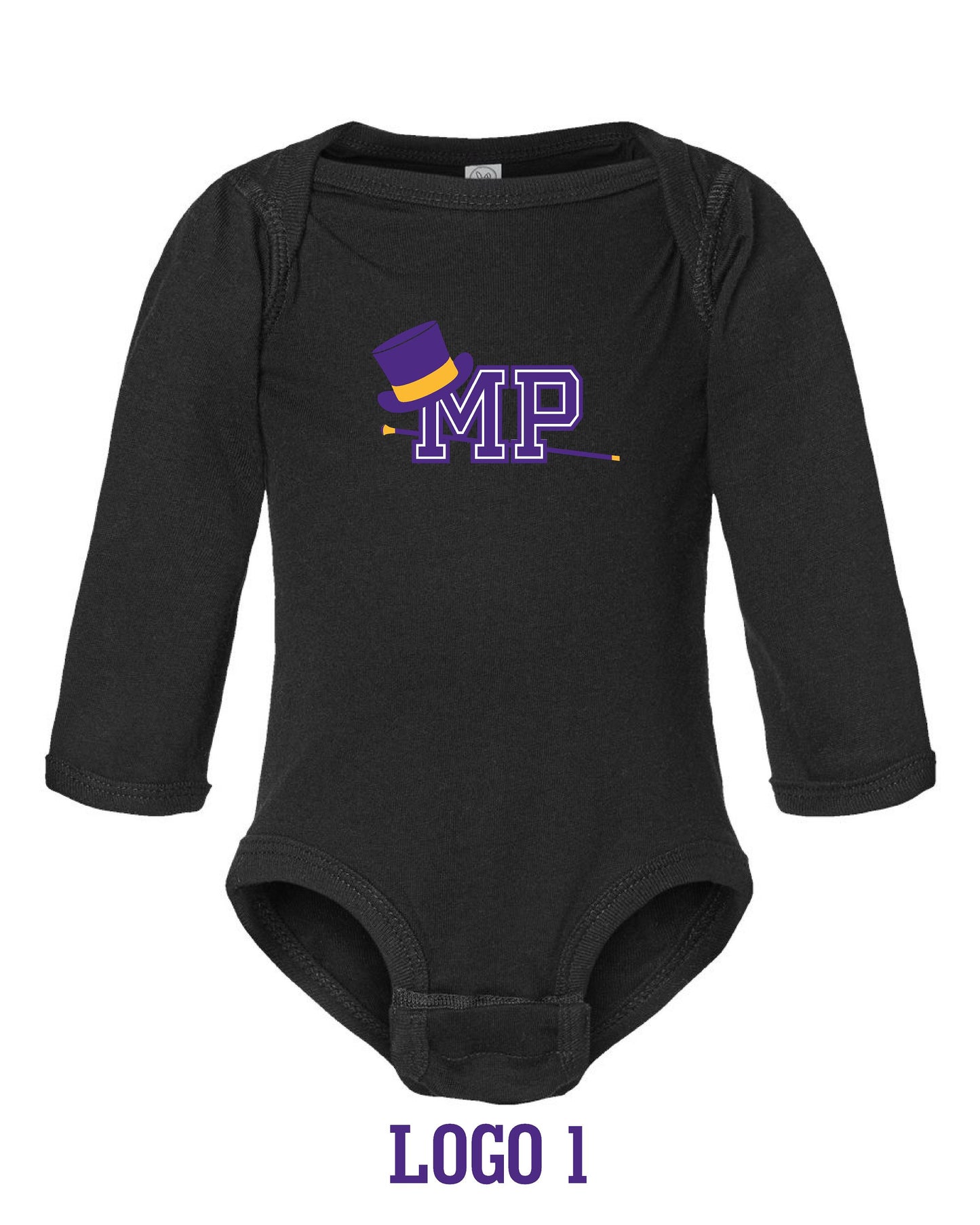 Mount Pulaski Toppers Infant Fine Jersey Long Sleeve Bodysuit (P.4421)
