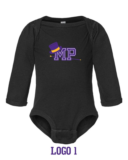 Mount Pulaski Toppers Infant Fine Jersey Long Sleeve Bodysuit (P.4421)