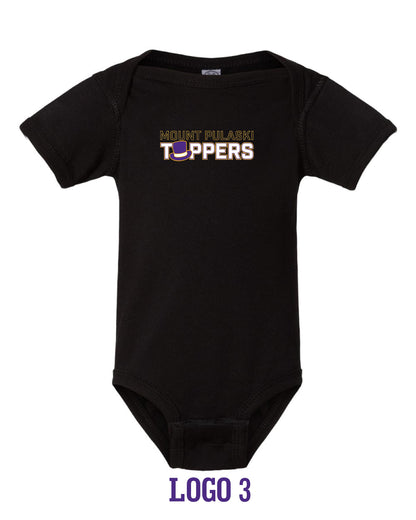 Mount Pulaski Toppers Rabbit Skins - INFANT Fine Jersey Onsie (P.4424)