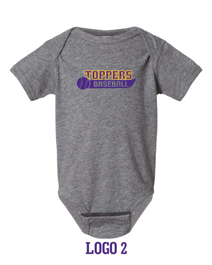 Mount Pulaski Toppers Rabbit Skins - INFANT Fine Jersey Onsie (P.4424)