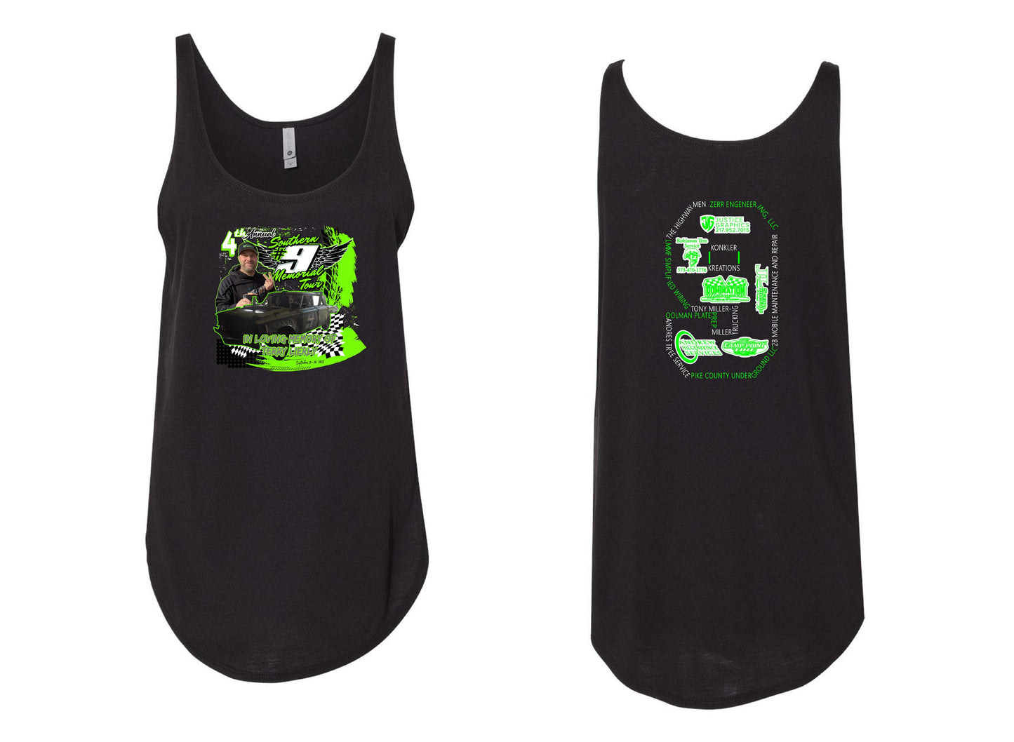 4TH ANNUAL TERRY LIERLY DEMO Next Level - Women's Festival Tank (P.5033)