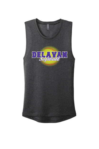 Delavan High School Softball Next Level - Women's Festival Tank (P.5033)
