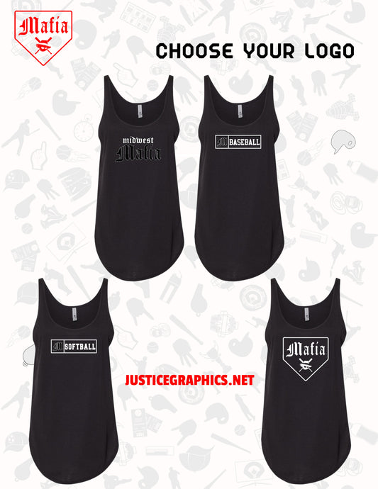 MAFIA BASEBALL/SOFTBALL Next Level - Women's Festival Tank (P.5033)