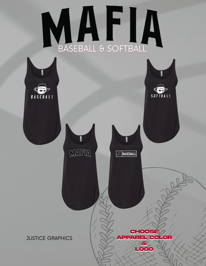 MAFIA BASEBALL/SOFTBALL Next Level - Women's Festival Tank (P.5033)