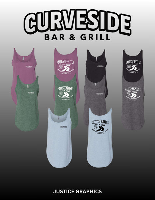 Curveside Bar & Grill Next Level - Women's Festival Tank (P.5033)
