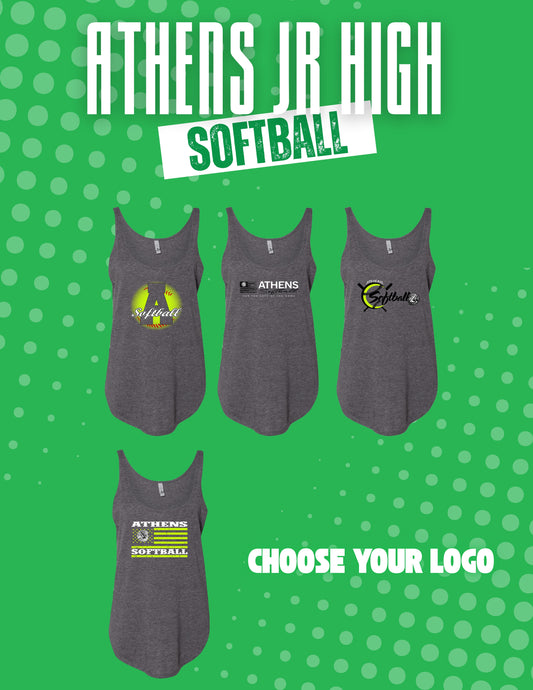 ATHENS JUNIOR HIGH SOFTBALL Next Level - Women's Festival Tank (P.5033)