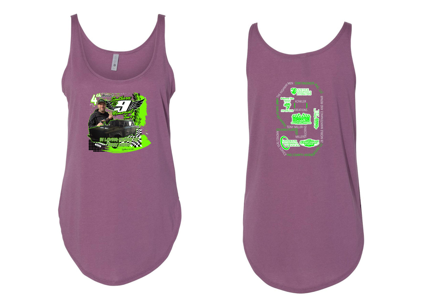 4TH ANNUAL TERRY LIERLY DEMO Next Level - Women's Festival Tank (P.5033)