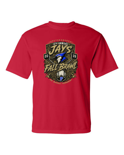 Petersburg Baseball Fall Brawl Unisex Dri-Fit T-Shirt (P.5100,5200)