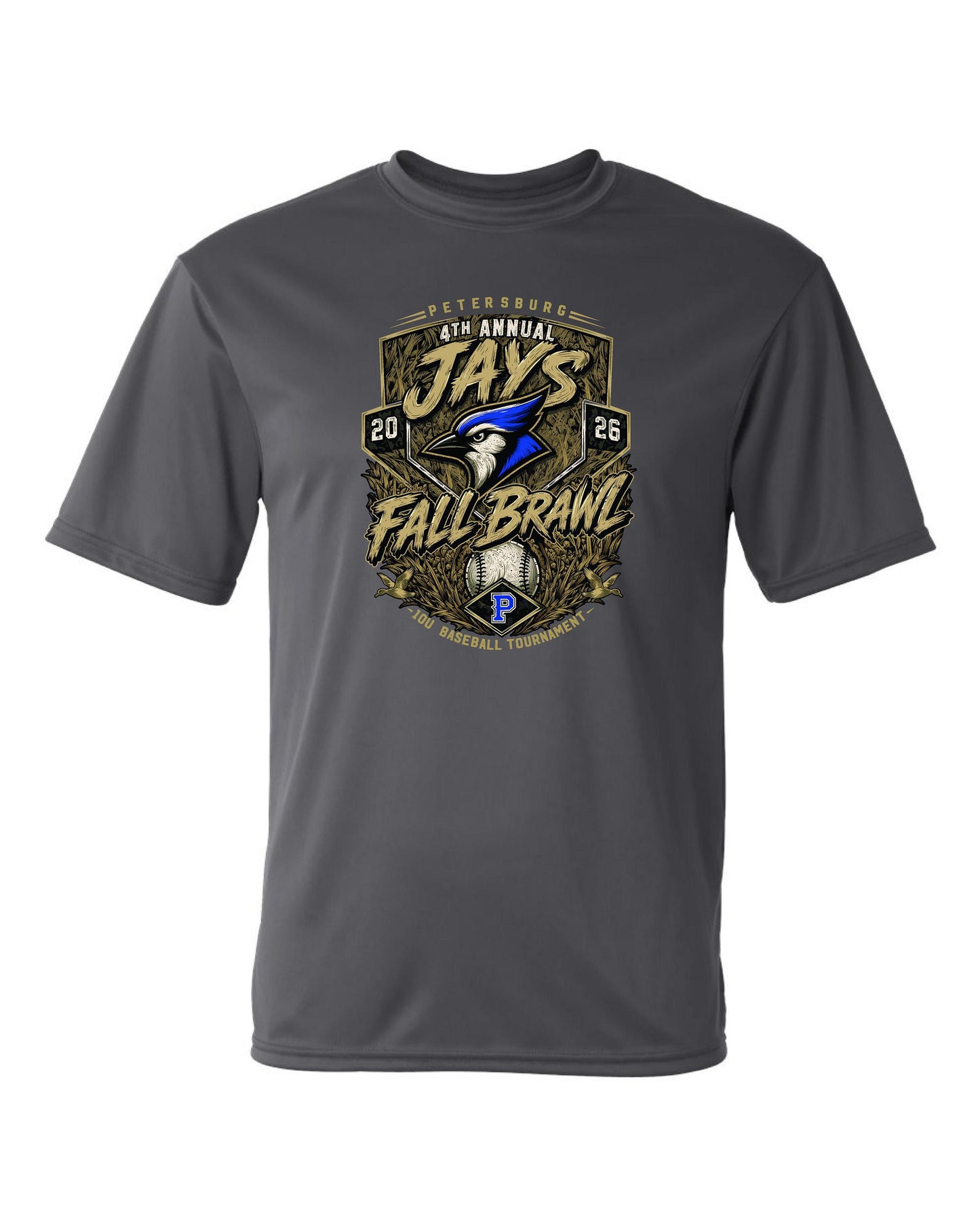 Petersburg Baseball Fall Brawl Unisex Dri-Fit T-Shirt (P.5100,5200)