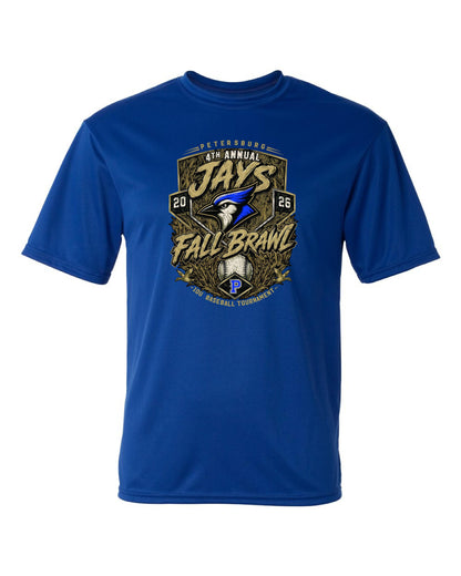 Petersburg Baseball Fall Brawl Unisex Dri-Fit T-Shirt (P.5100,5200)