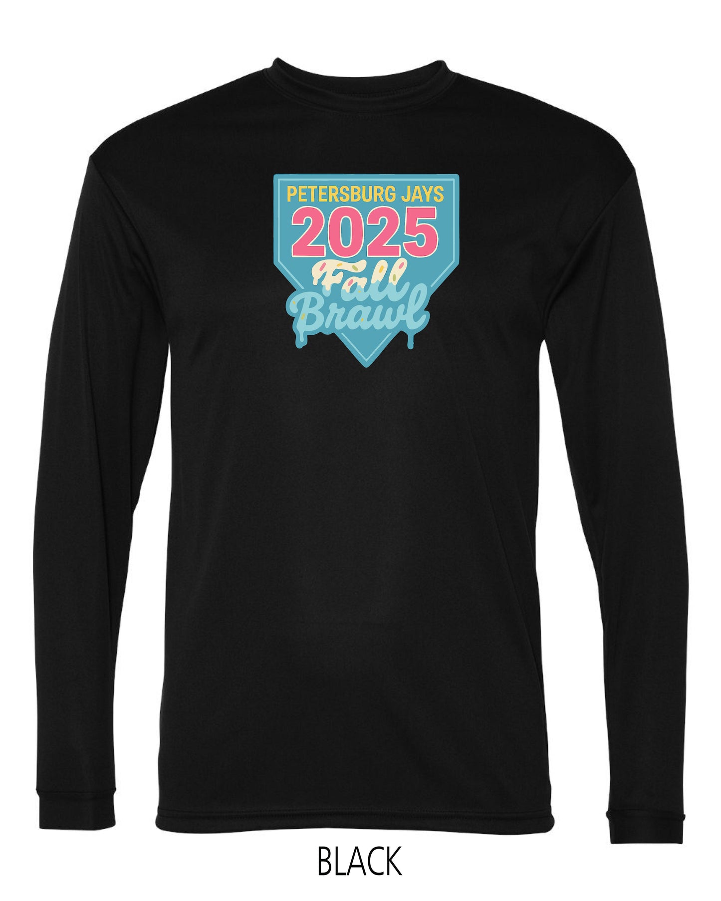 Petersburg Baseball Fall Brawl Performance Long Sleeve T-Shirt - (P.5104)