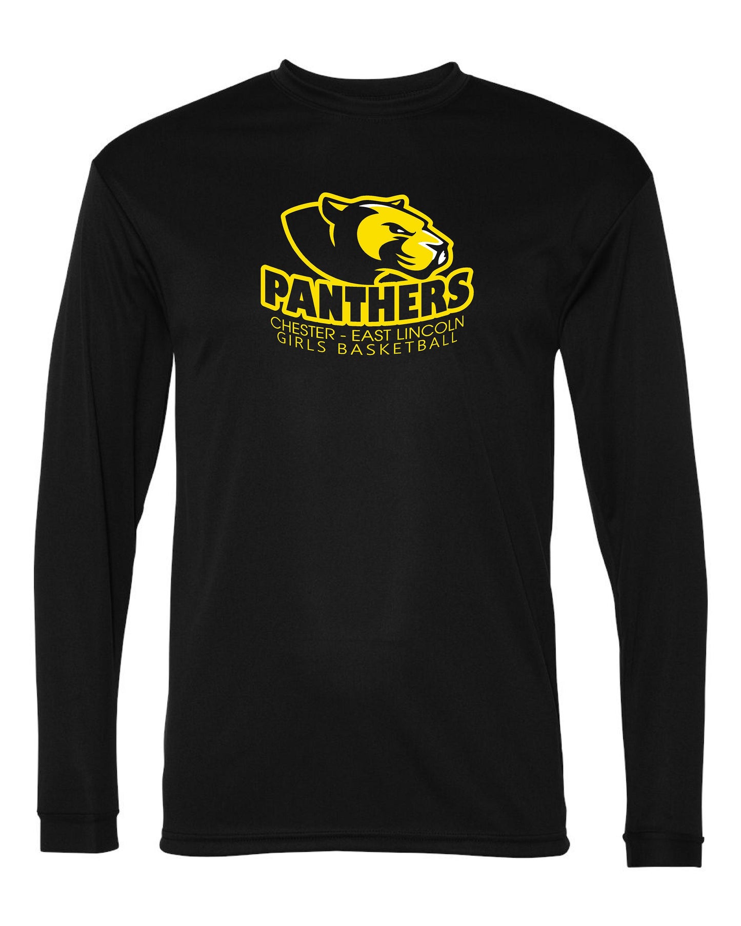 Chester-East Lincoln Jr. High Girls Basketball  Performance Long Sleeve T-Shirt - (P.5104/5204)