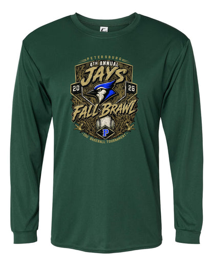 Petersburg Baseball Fall Brawl Performance Long Sleeve T-Shirt - (P.5104)