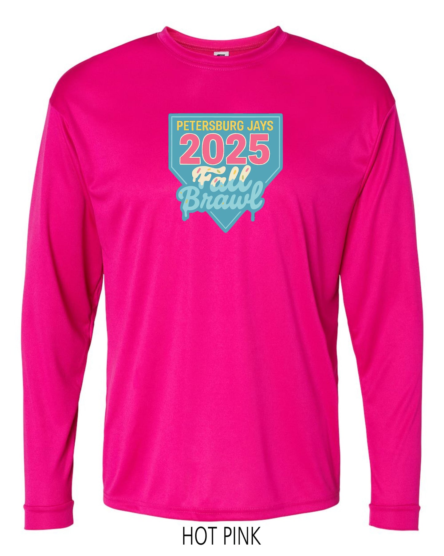 Petersburg Baseball Fall Brawl Performance Long Sleeve T-Shirt - (P.5104)