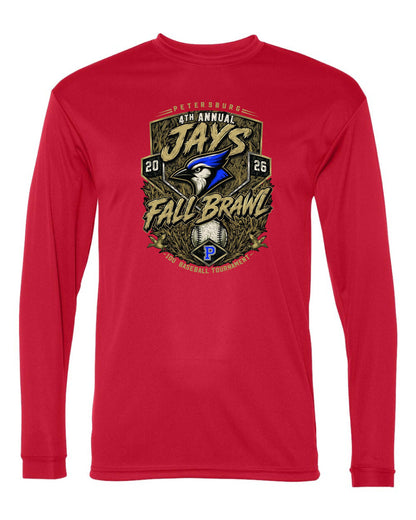 Petersburg Baseball Fall Brawl Performance Long Sleeve T-Shirt - (P.5104)