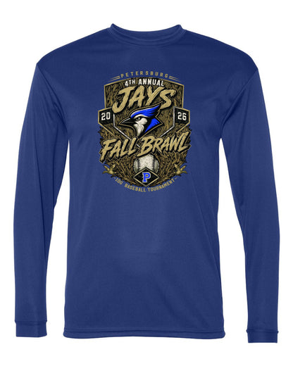 Petersburg Baseball Fall Brawl Performance Long Sleeve T-Shirt - (P.5104)